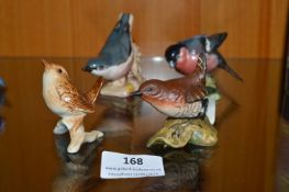 4x Beswick Birds