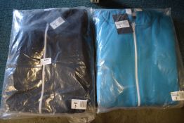 *2x Hooded Onesies Size: S (1x turquoise, 1x black)