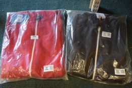 2x Kid’s Hooded Onesies Size: 7-8 years (1x red, 1x black)