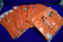 *12x of Premier Uniforms Orange Aprons