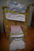 Box of Baby Onesies in Assorted Sizes and Colours