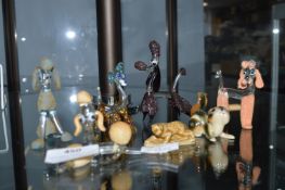 Vintage Glass Poodles etc.