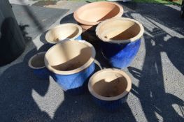 Glazed and Terracotta Garden Planters