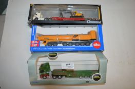 3x Assorted Diecast Model Trucks