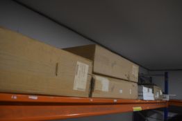 *Contents of Shelf to Include Set Wall Turntables, Part Drawers, etc.