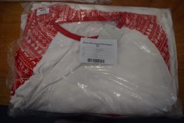 *4x Women’s Red & White Christmas Pyjama Sets Size: 8