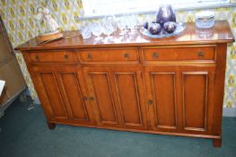 Three Door Narrow Sideboard