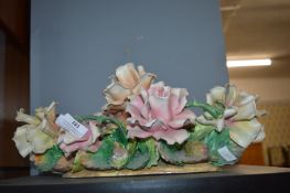 Decorative Rose Pottery Display