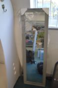 *Grey Framed Mirror