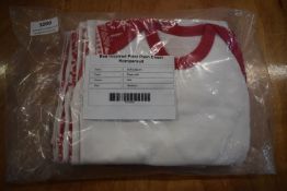 6x Newborn Red & White Christmas Romper Suits RRP: £24