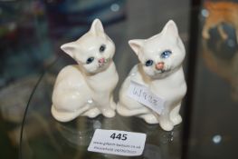 2x Beswick Cats