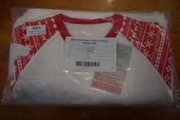 6x Kid’s Red & White Christmas Pyjama Set Size: 3-4 years RRP: £37.50