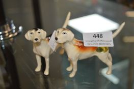 2x Beswick Dogs