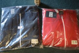 2x Kid’s Hooded Onesies Size: 11-12 years (1x red, 1x black)