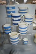 Blue & White Cornish Ware Including T.G. Green