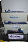 3x Eddie Stobart Delivery Vehicles