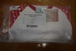 6x Kid’s Red & White Christmas Pyjama Set Size: 1-2 years RRP: £37.50
