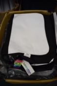 *Quantity of Black Laptop Backpacks with Personalisable Fronts