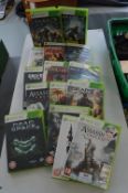 16x Xbox 360 Games