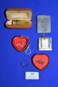 Vintage Collectibles Including Cigar Holder, Lighter, etc.