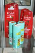 4x Elvie Shapoo, and 3x Loreal magic Retouch Hair Sprays