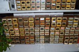 Collection of Aircraft Slides and Filing Boxes