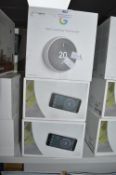 *3x Google Nest Learning Thermostats