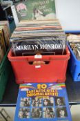 12” LP Records Including Mixed Oldies and Country