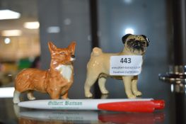 2x Beswick Dogs