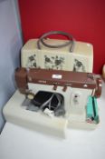 Vintage Jones Portable Electric Sewing Machine