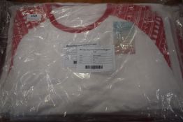 *4x Women’s Red & White Christmas Pyjama Sets Size: 12