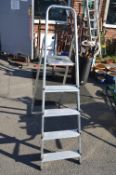 Five Tread Aluminium Step Ladder