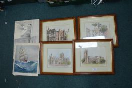 4x Framed Prints, plus Unframed Prints