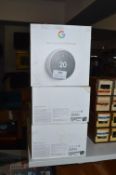 *3x Google Nest Learning Thermostats