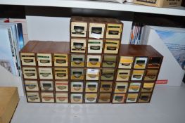 Collection of Aircraft Slides and Filing Boxes