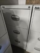 *Silverline Metal Three Drawer Foolscap Filing Cab