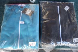 *2x Hooded Onesies Size: L (1x turquoise, 1x navy)
