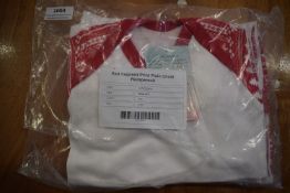 5x Infant’s Red & White Christmas Romper Suits Size: 3-6 months