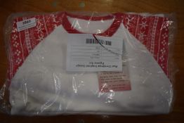 3x Kid’s Red & White Christmas Pyjama Set Size: 2-3 years