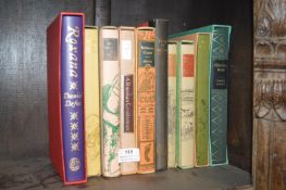 10x Boxed Folio Society Books