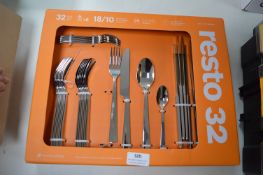 *Resto 32 Stainless Steel Cutlery Set