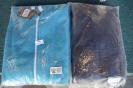 *2x Hooded Onesies Size: XXL (1x turquoise, 1x navy)