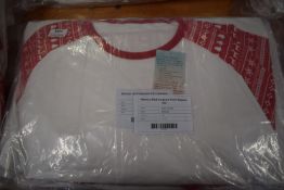 *6x Women’s Red & White Christmas Pyjama Sets Size: 16 RRP: £86.40