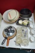 Vintage Kitchenware Including Mixing Bowls