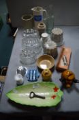 Vintage Jelly Moulds, Bottles, and Kitchenware