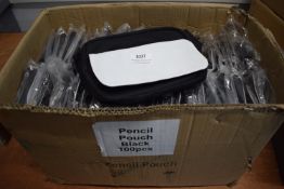 *~50 Black Pencil Pouches