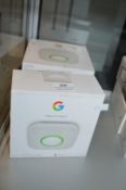 *3x Google Nest Protect Smoke & Carbon Monoxide Alarms