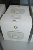 *3x Google Nest Protect Smoke & Carbon Monoxide Alarms