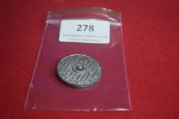 A German WWII-era membership badge, zinc construction. Reverse marked 