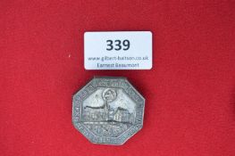 Pressed Metal SA Badge – Octagonal badge inscribed 16. Aufmarsch der SA Brigade 48 Oldenburg in